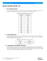 Preview for 8 page of Philips Selecon PL1 Series Installation & User Manual