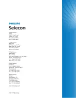 Preview for 38 page of Philips Selecon PL1 Series Installation & User Manual