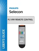 Philips SELECON PL1IRR User Manual preview