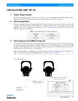 Предварительный просмотр 7 страницы Philips Selecon PL3 LED Luminaires Installation & User Manual