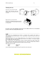 Preview for 12 page of Philips Selecon SPX series Operation Manual