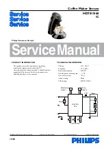 Philips SENSEO HD 7810 Service Manual preview