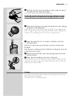 Предварительный просмотр 13 страницы Philips Senseo HD7811 User Manual