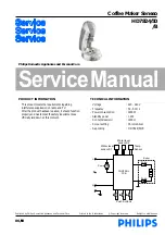 Philips Senseo HD7824/50/B Service Manual preview