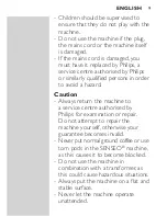 Предварительный просмотр 9 страницы Philips SENSEO HD7825 User Manual