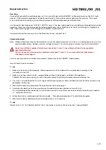 Предварительный просмотр 5 страницы Philips SENSEO HD7892/00 Service Manual