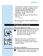 Preview for 17 page of Philips sensiflex HX1510 Manual