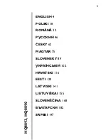 Philips SENSOTEC HQ8890 User Manual preview