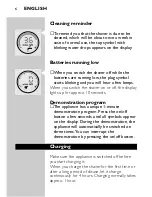 Preview for 4 page of Philips SENSOTEC HQ8890 User Manual