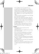 Preview for 25 page of Philips SensoTouch RQ1168 Manual