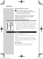 Preview for 28 page of Philips SensoTouch RQ1168 Manual