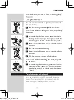 Preview for 31 page of Philips SensoTouch RQ1168 Manual