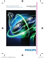 Philips SensoTouch3D RQ1200 series User Manual preview