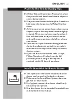 Preview for 17 page of Philips SHAVER 7000 SERIES Directions For Use Manual