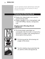 Preview for 30 page of Philips SHAVER 7000 SERIES Directions For Use Manual