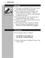 Preview for 34 page of Philips SHAVER 7000 SERIES Directions For Use Manual