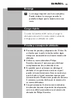 Preview for 51 page of Philips SHAVER 7000 SERIES Directions For Use Manual