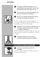 Preview for 54 page of Philips SHAVER 7000 SERIES Directions For Use Manual