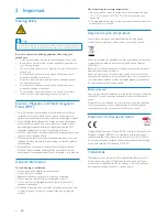 Preview for 4 page of Philips SHB1400 User Manual