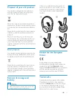 Предварительный просмотр 5 страницы Philips SHB4000 User Manual