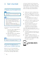 Preview for 6 page of Philips SHB4405 User Manual