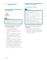 Preview for 4 page of Philips SHB5100 User Manual