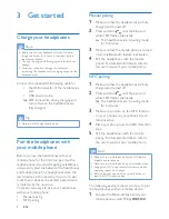 Preview for 6 page of Philips SHB5100 User Manual