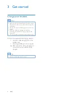 Preview for 6 page of Philips SHB5800 User Manual