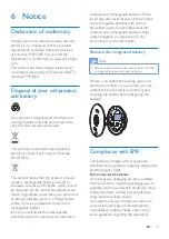 Preview for 11 page of Philips SHB6250 User Manual