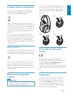 Preview for 5 page of Philips SHB7000 User Manual