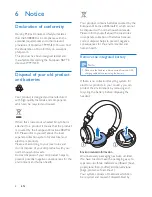 Preview for 10 page of Philips SHB8000 User Manual