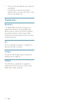 Preview for 14 page of Philips SHB8750NC User Manual