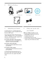 Preview for 6 page of Philips SHB9000 User Manual