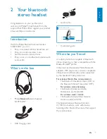 Preview for 6 page of Philips SHB9100WT User Manual