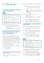 Preview for 7 page of Philips SHB9850NC User Manual