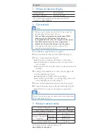 Preview for 3 page of Philips SHC5100 User Manual