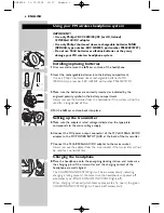 Предварительный просмотр 6 страницы Philips SHC8525 Instructions For Use Manual