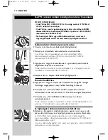 Предварительный просмотр 110 страницы Philips SHC8525 Instructions For Use Manual