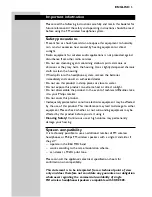 Preview for 5 page of Philips SHC8585 Instructions For Use Manual