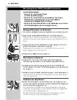 Preview for 30 page of Philips SHC8585 Instructions For Use Manual