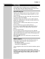 Preview for 85 page of Philips SHC8585 Instructions For Use Manual