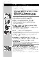 Preview for 110 page of Philips SHC8585 Instructions For Use Manual