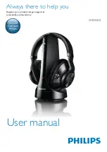 Preview for 1 page of Philips SHD9200 User Manual