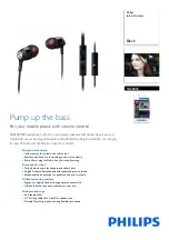 Philips SHE8005/00 Quick Manual preview