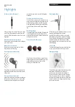 Preview for 2 page of Philips SHE8005/00 Quick Manual