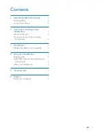 Preview for 3 page of Philips SHL3750NC User Manual