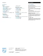 Preview for 2 page of Philips SHM3300 - Headset - Semi-open Manual