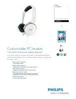 Philips SHM7110 Specifications preview