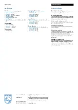 Preview for 2 page of Philips SHM7500 - Headset - Binaural Manual