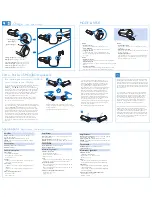 Preview for 2 page of Philips SHOQBOX SB7100 User Manual